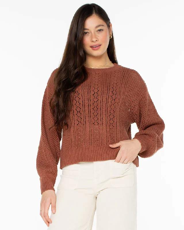 Extra Discounts Roxy Daybreak Sweatshirt-Russet