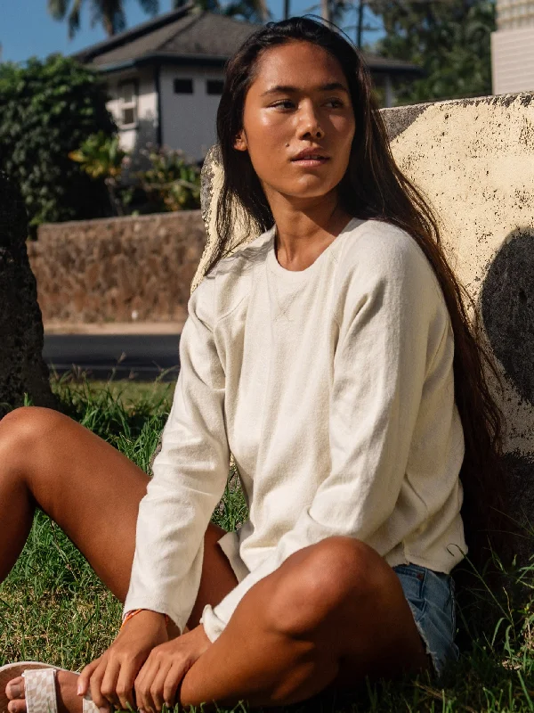 Buy Now Lived in Lounge Retro Crew Sweatshirt - Cream