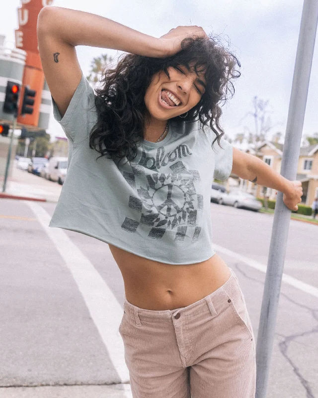 Weekend Specials to Delight Just A Trim Tee - Sea Glass