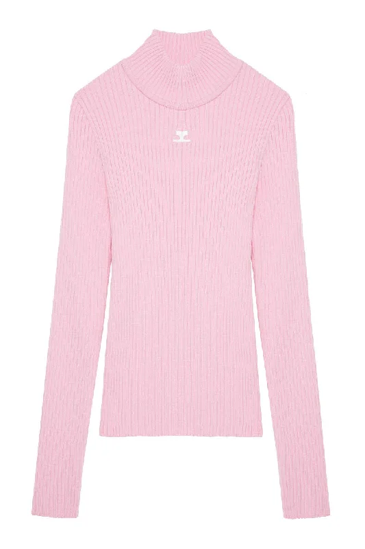Special Discount Reedition Mockneck Rib Sweater