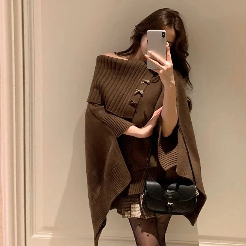 Price Rollback Dera Premium Winter Capes In Brown
