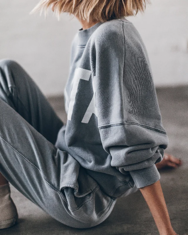 Weekend Deals That Impress The Blue Faded Mikuta Sweater