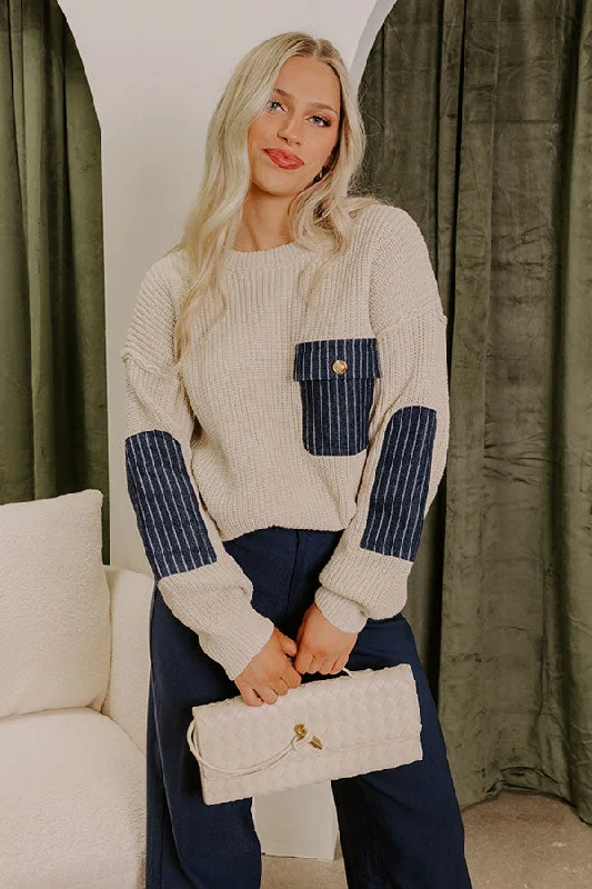 Clearance Sale Coffee Aroma Knit Sweater