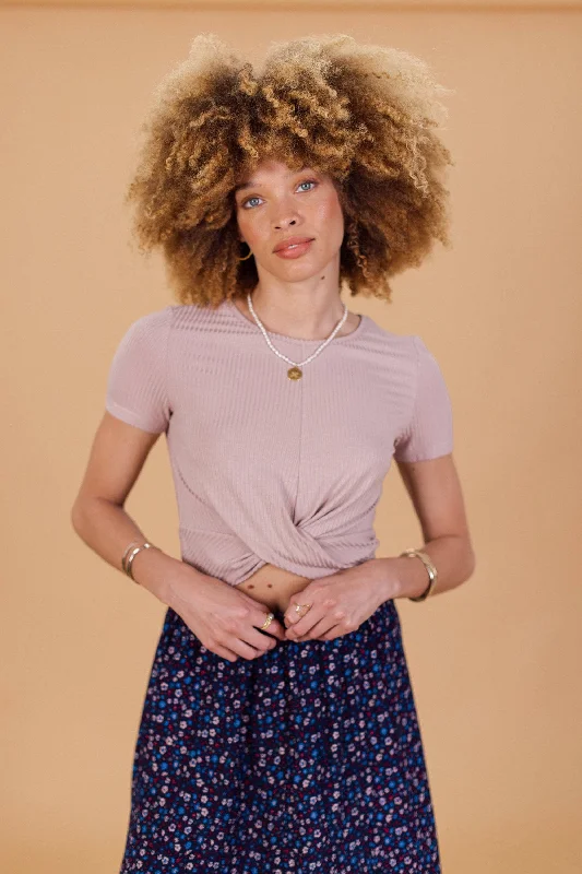 Weekend Savings Spree Top Palmyra Dusty Pink