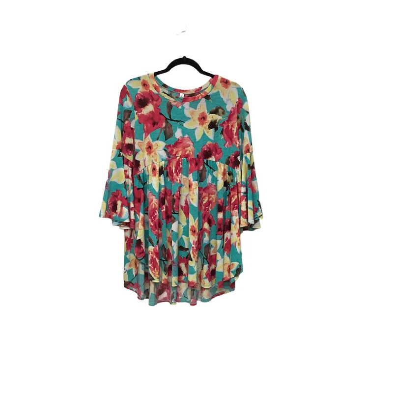 Now or Never Top 3/4 Sleeve By Honeyme  Size: L