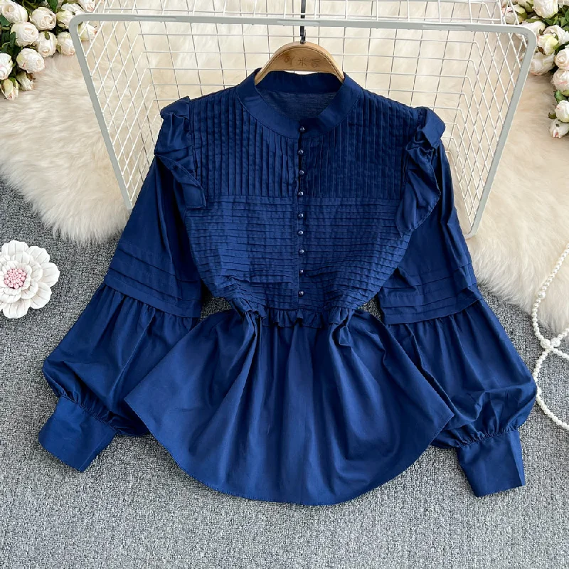 Stock Up Sweet puff sleeve top    S194