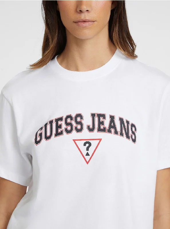 Special Buy Guess Jeans White Boxy T-Shirt