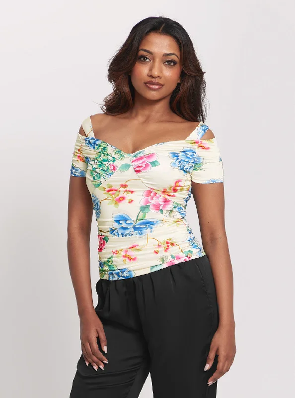 Bargain Alert Eco Floral Print Emily Top