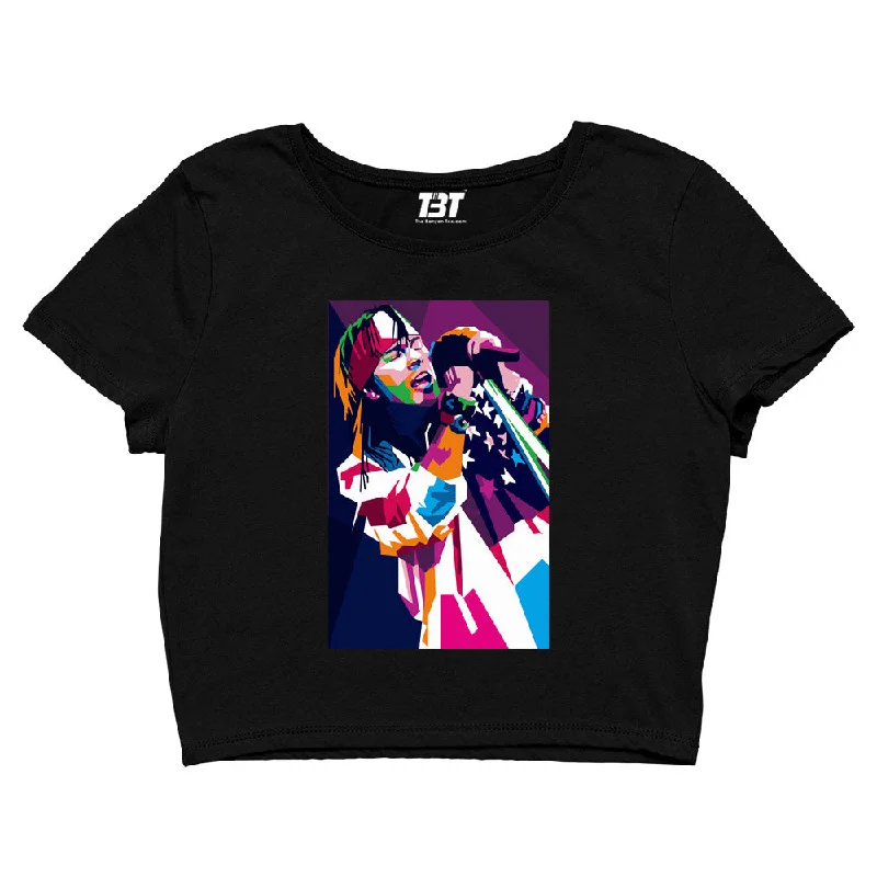 Exclusive Access Guns N' Roses Crop Top - Pop Art