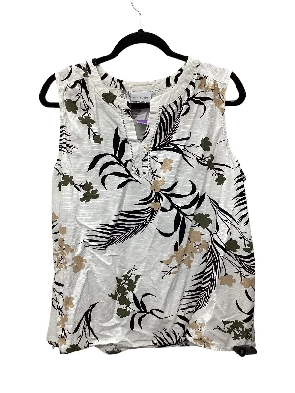 Weekend Sale: Don't Miss Out Multi-colored Top Sleeveless Liz Claiborne, Size Xl