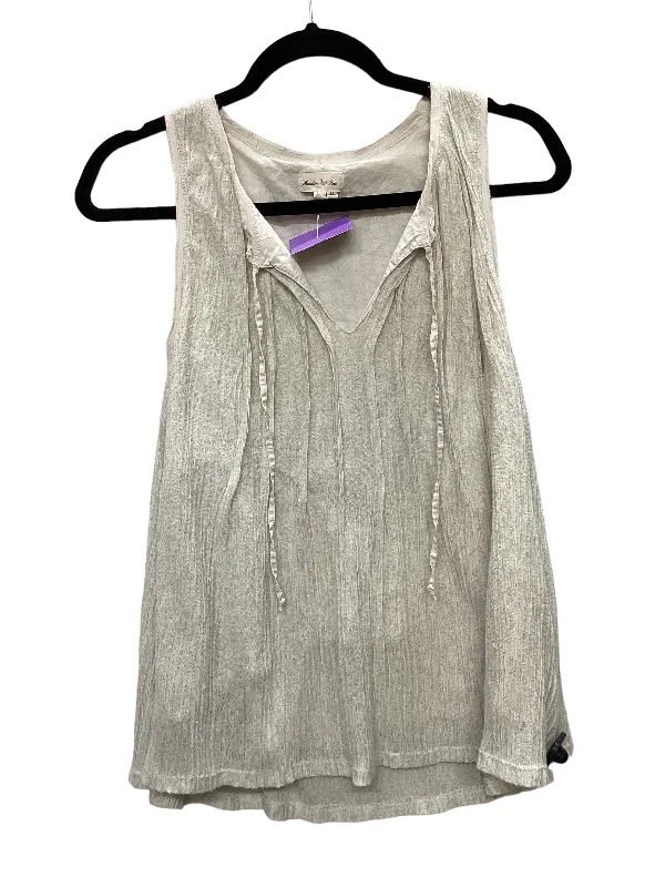 Price Slash Cream Top Sleeveless Meadow Rue, Size M