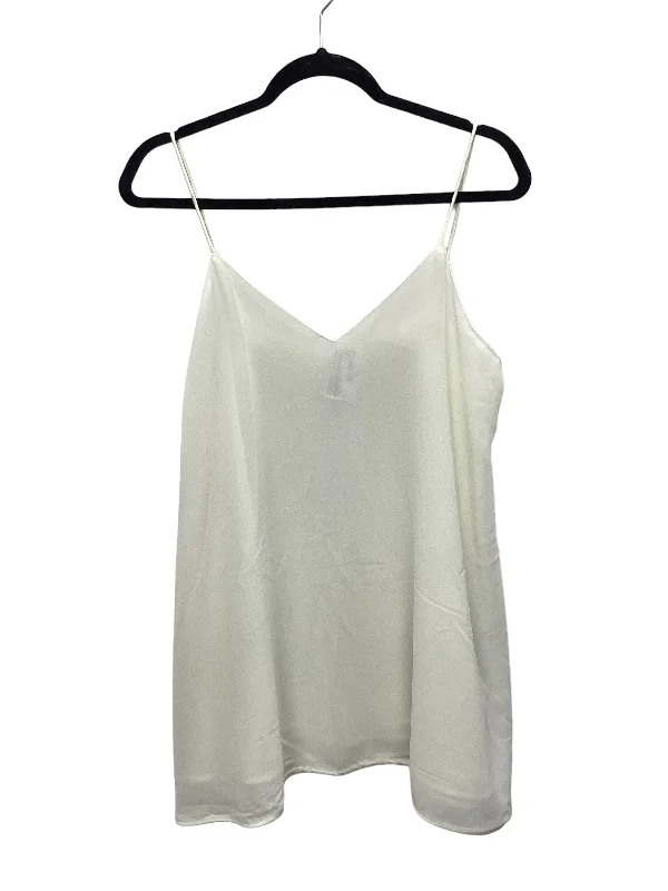 Savings Galore Cream Top Sleeveless Umgee, Size M