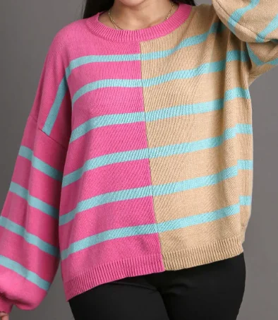 Factory Direct Sale The Plus Pastel Sweater