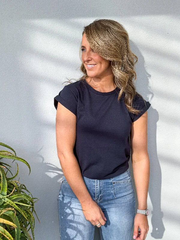 Weekend Deals That Please Standard Tee - Navy