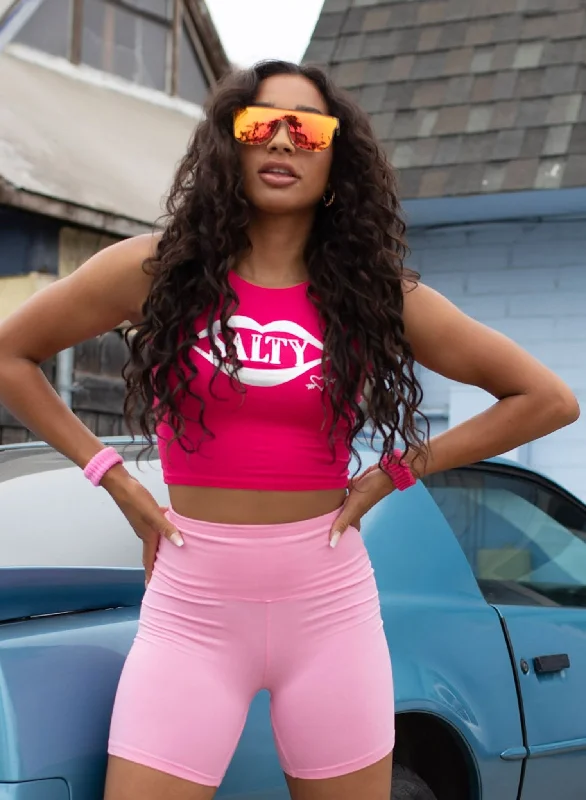While Supplies Last Lips Like Sugar Cropped Tank
