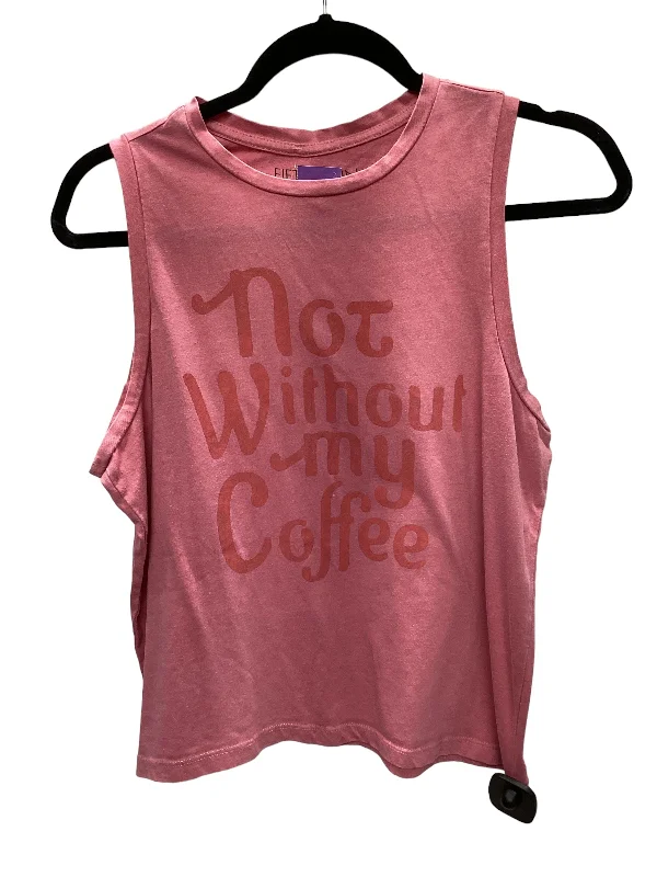 Great Bargain Pink Tank Top Fifth Sun, Size L