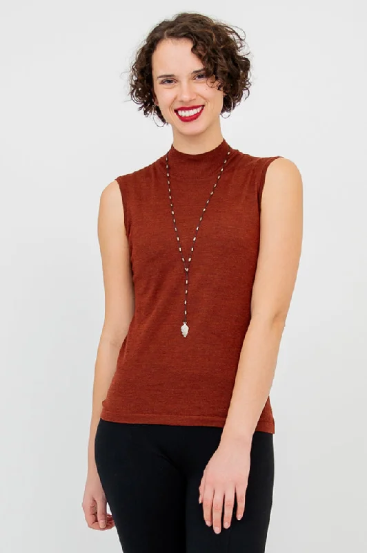 Year-End Clearance Rita Sweater, Bronze, Merino Wool