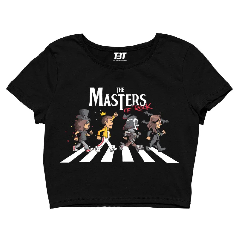 Savings Spectacular Guns N' Roses Crop Top - The Masters Of Rock