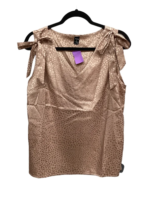 Epic Deals Pink Top Sleeveless Shein, Size L