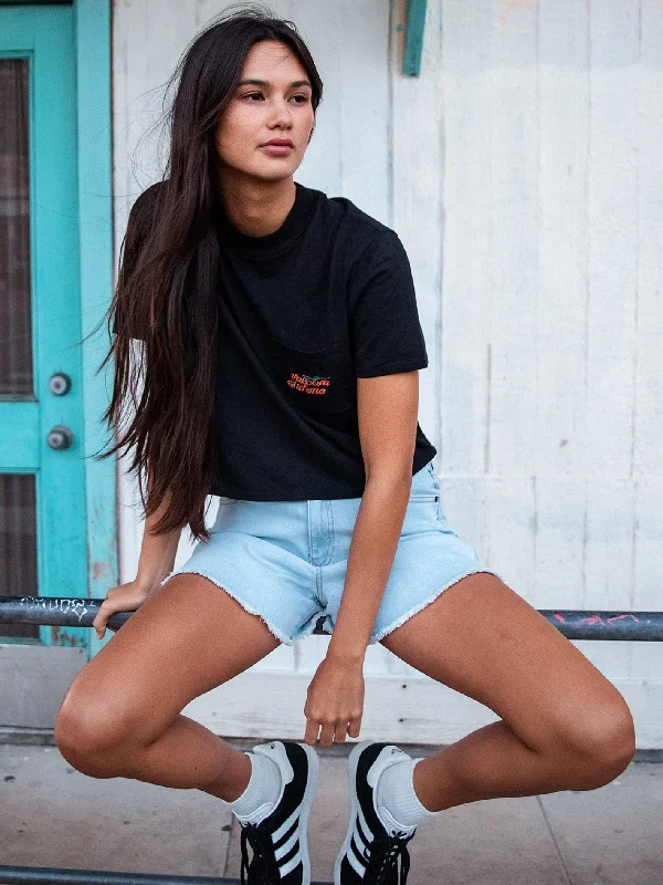 Quick Sale Pocket Dial Tee - Black