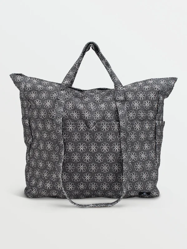 Weekend Deals to Brighten Your Day Schoolyard Canvas Tote - Black/White