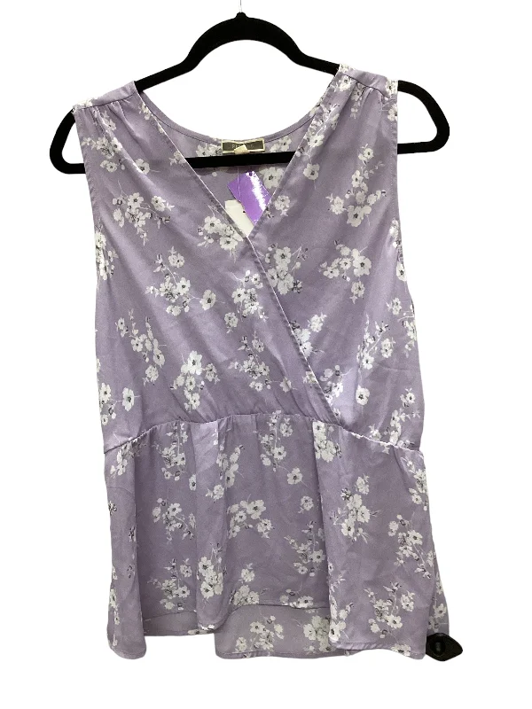 Weekend Offers That Sizzle Top Sleeveless By Pleione  Size: L