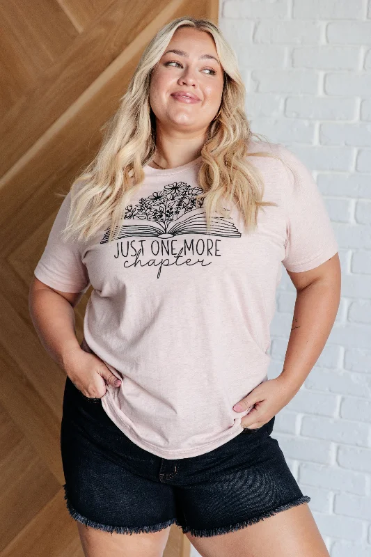 Weekend Specials to Celebrate Just One More Chapter Graphic Tee