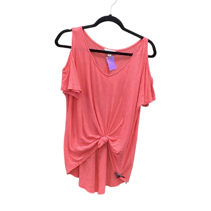 Unbeatable Prices Coral Top Short Sleeve Basic Calvin Klein, Size M