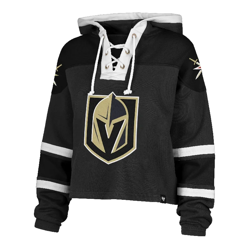 Price Cut VEGAS GOLDEN KNIGHTS CROPPED SUPERIOR '47 LACER HOOD WOMENS