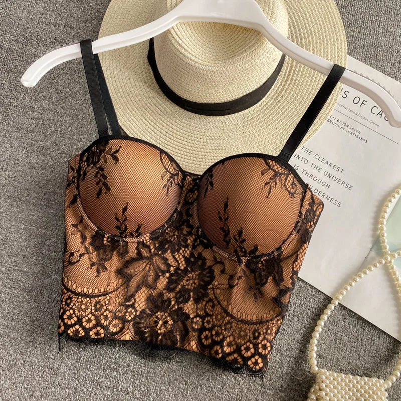 Time-Limited Offer Cute lace corset tops     S281