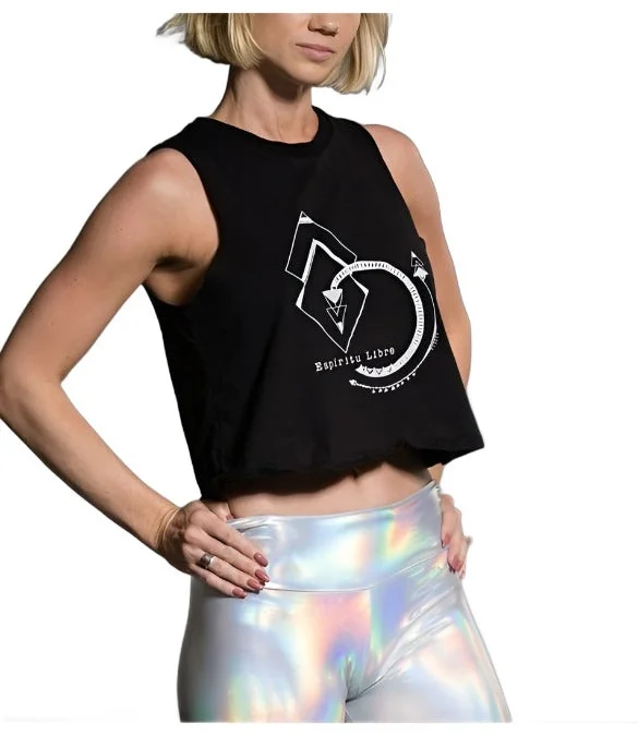 Extra Discounts Onzie Hot Yoga Muscle Tank 3019 Free Spirit Black