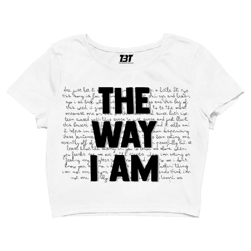 Exclusive Savings Eminem Crop Top - The Way I Am