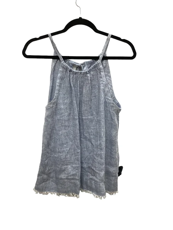 Great Bargains Blue Top Sleeveless Maeve, Size M