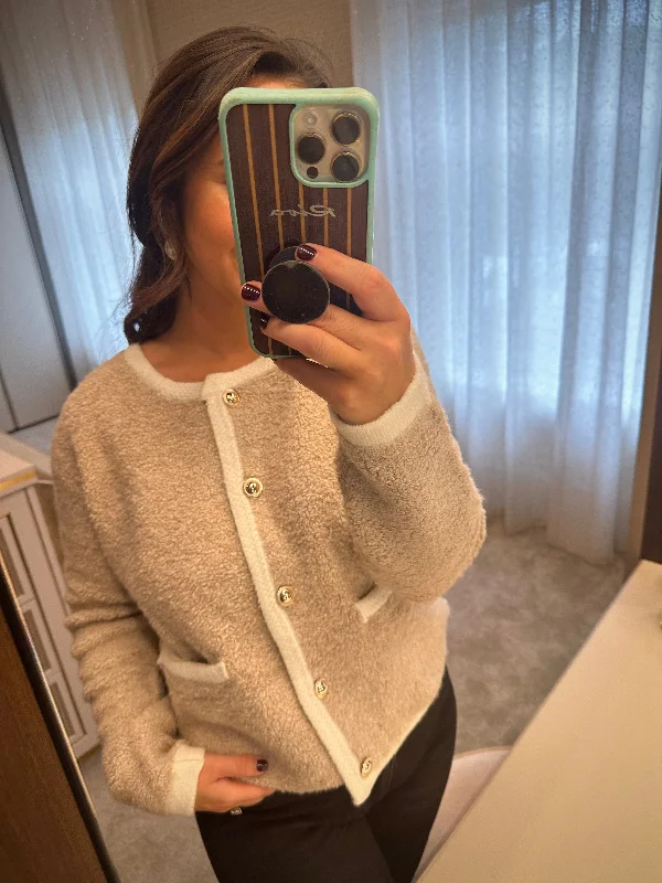 Top Pick Alice button sweater