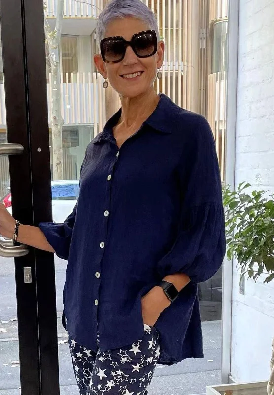 Act Fast La Strada Italian Linen Shirt