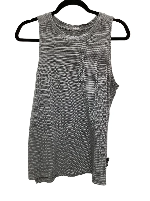 Shop the Weekend Away Grey Athletic Tank Top Athletic Works, Size M