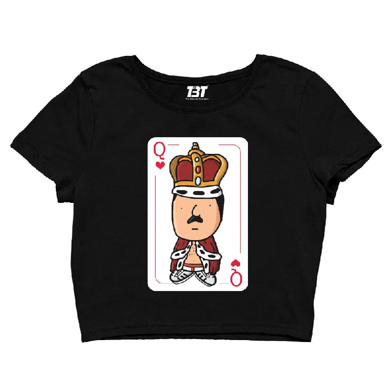 Daily Special Queen Crop Top - The Queen Card