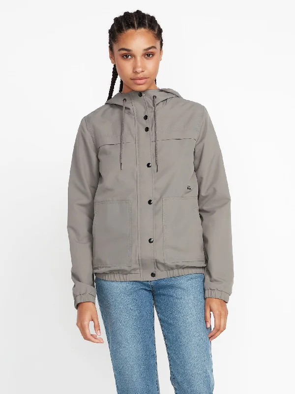 Stock Clearance Enemy Stone Jacket - Gunmetal Grey