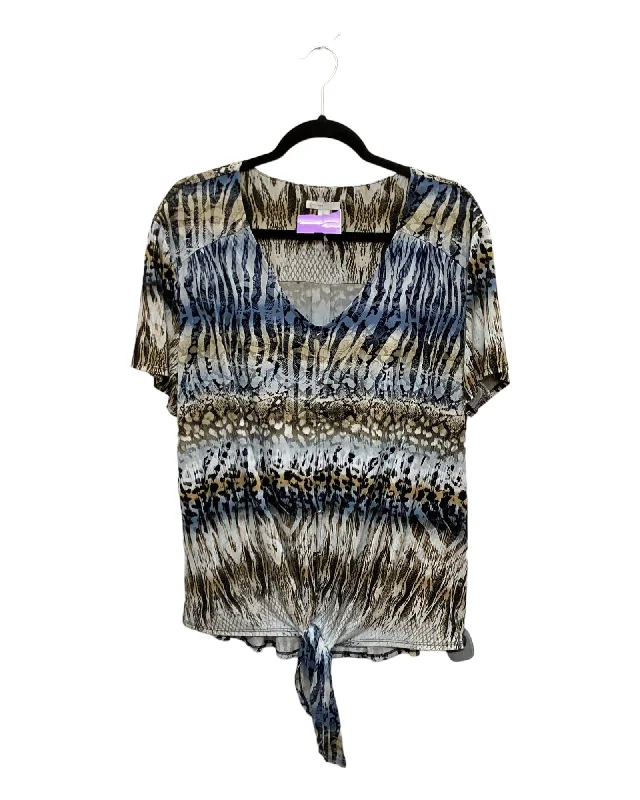 Weekend Deals That Thrill Top Short Sleeve By Cato  Size: Xl