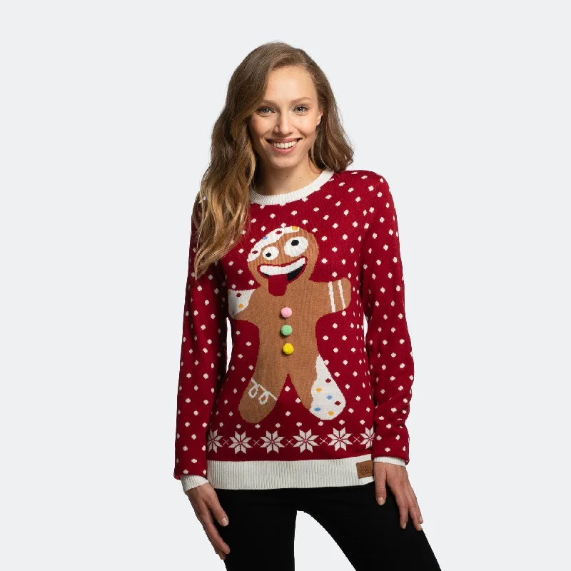 Exclusive Deal Lebkuchen Weihnachtspullover Damen