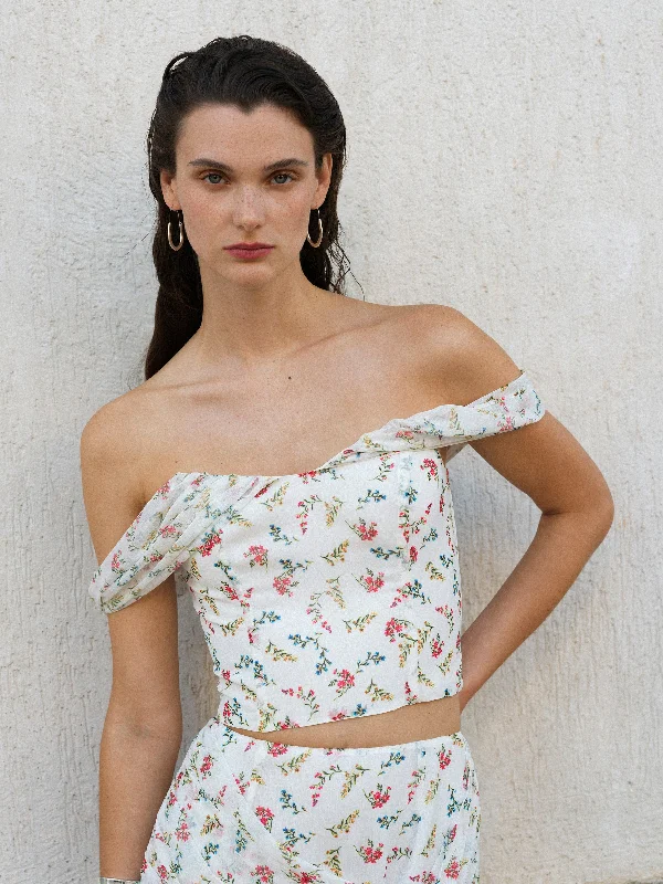 Celebrate the Weekend with Discounts Floriana Hallie Crinkle Top