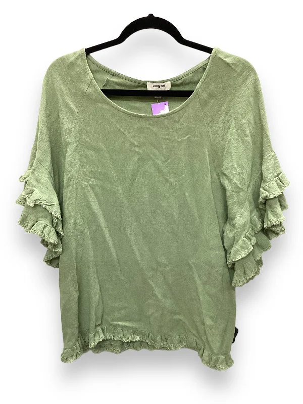 Year-End Clearance Top Short Sleeve By Umgee  Size: S