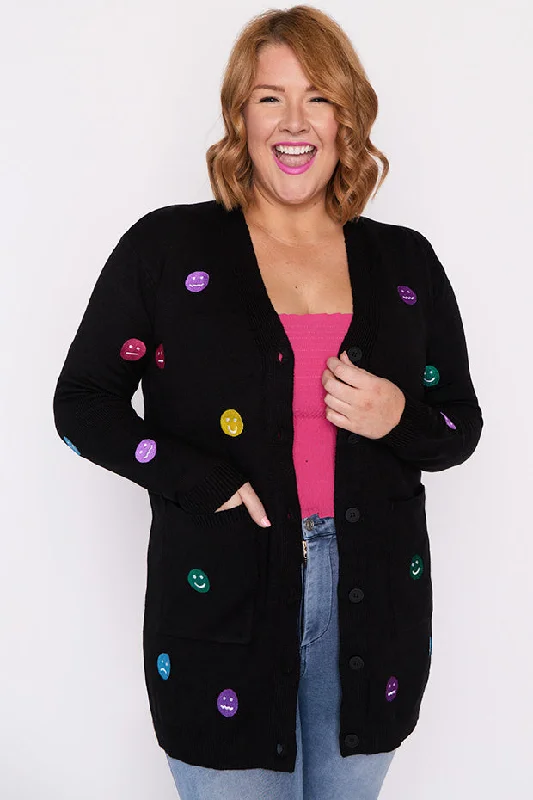 Weekend Savings Delight Angela Black All the Feels Cardi