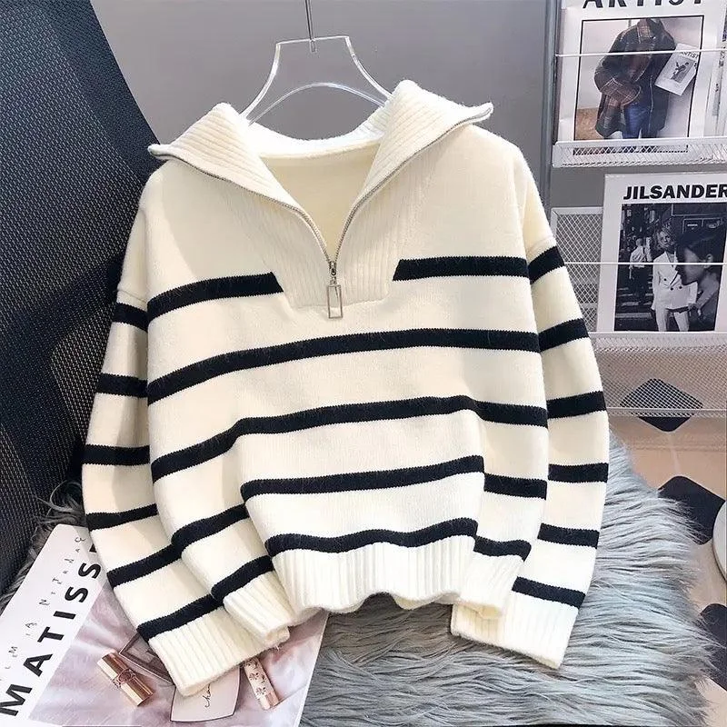 Bonus Savings Mastro Striped Statement Sweater