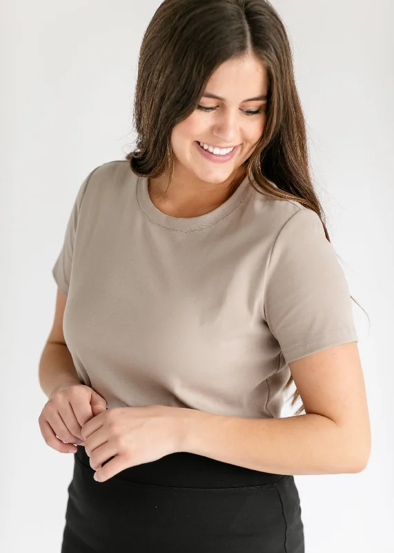 Shop and Save Essential Short Sleeve Crewneck Tee - FINAL SALE
