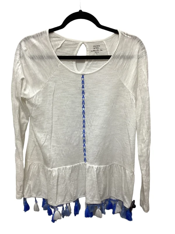 Best Bargains Top Long Sleeve By Crown And Ivy  Size: S