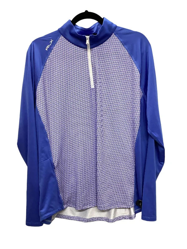 Sale Alert Blue Athletic Jacket Rlx, Size 2x