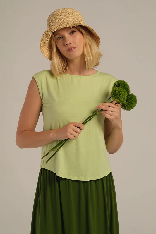Big Savings Spade Bamboo Tee - Lettuce