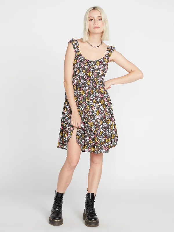 Weekend Offers That Shine Happy Dazee Mini Dress - Espresso