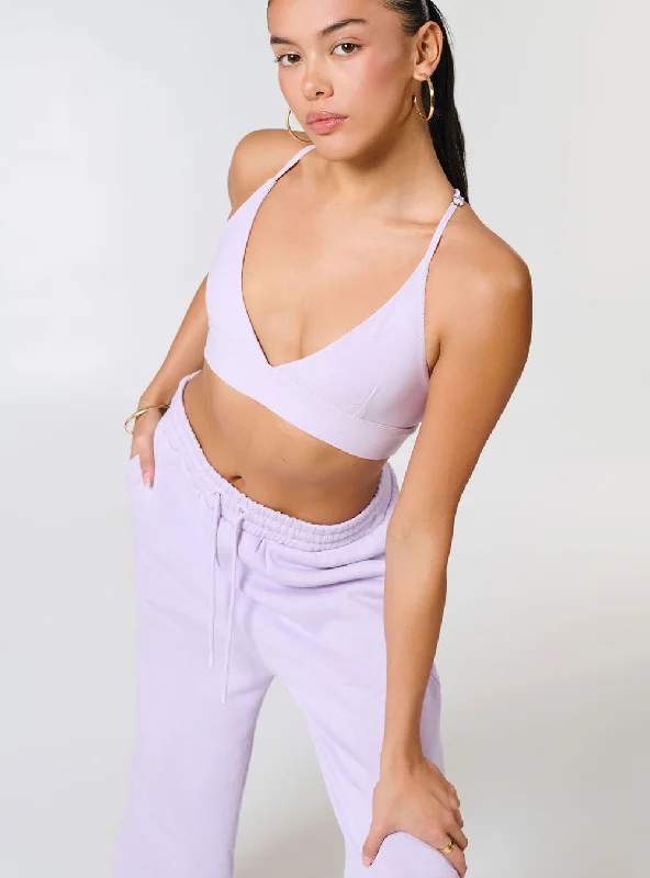 Unbeatable Prices Women's Tap-in Triangle Top Lavender